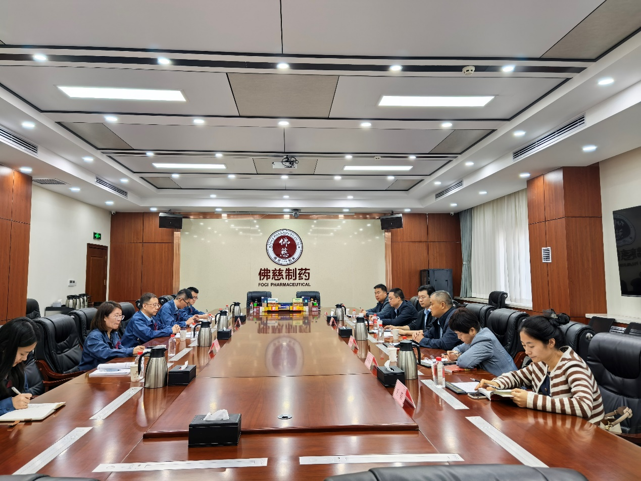 生命科学与工程学院教师与院士专家西部行团队成员到访兰州佛慈制药股份有限公司