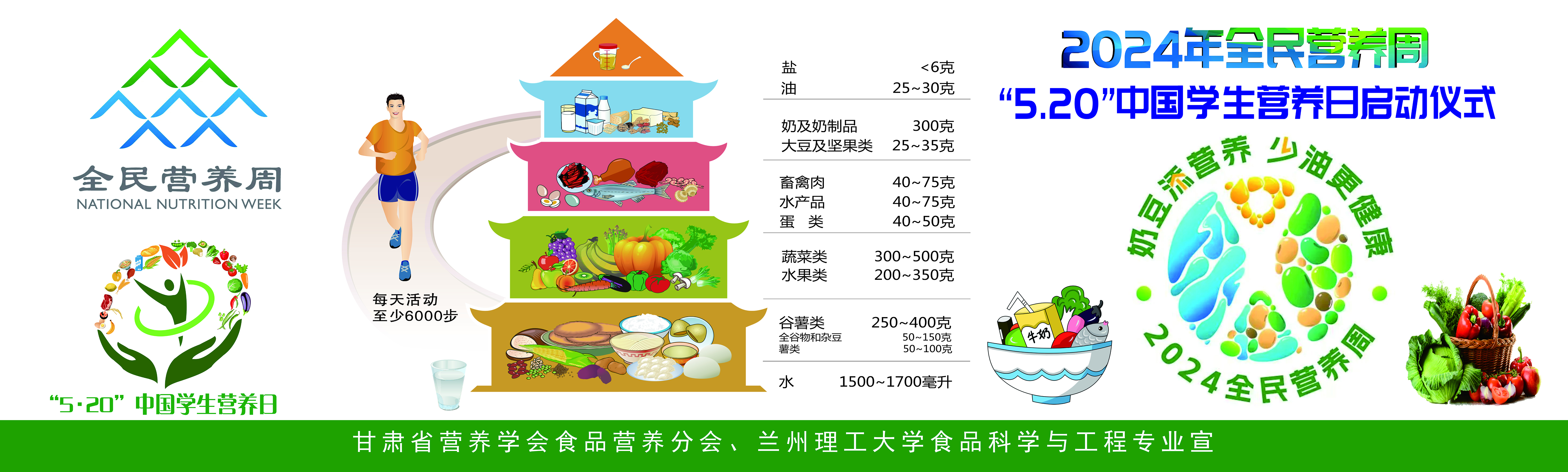 生命科学与工程学院举行“第十届全民营养周暨第35届中国学生营养日”启动仪式